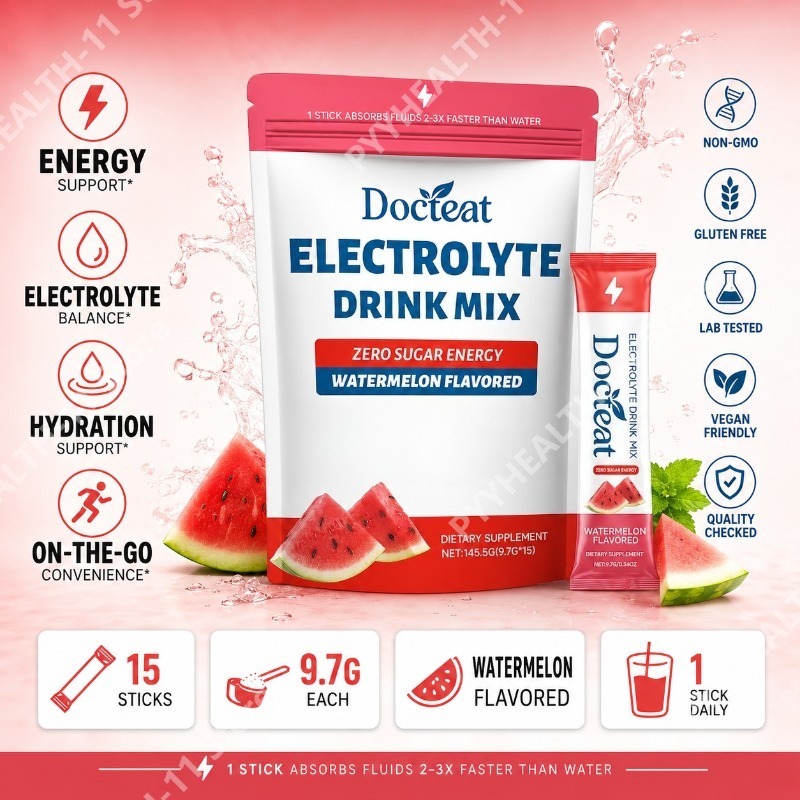 Watermelon Electrolyte Drink M - đánh giá và giá Electrolyte Powder Pack
