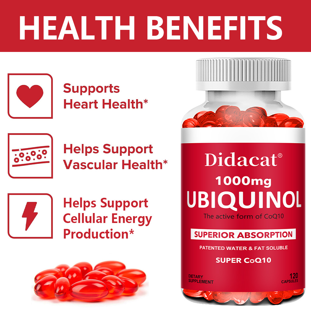 Ubiquinol CoQ10 Vegetable Soft - đánh giá và giá Coq10 Ubiquinol Softgel