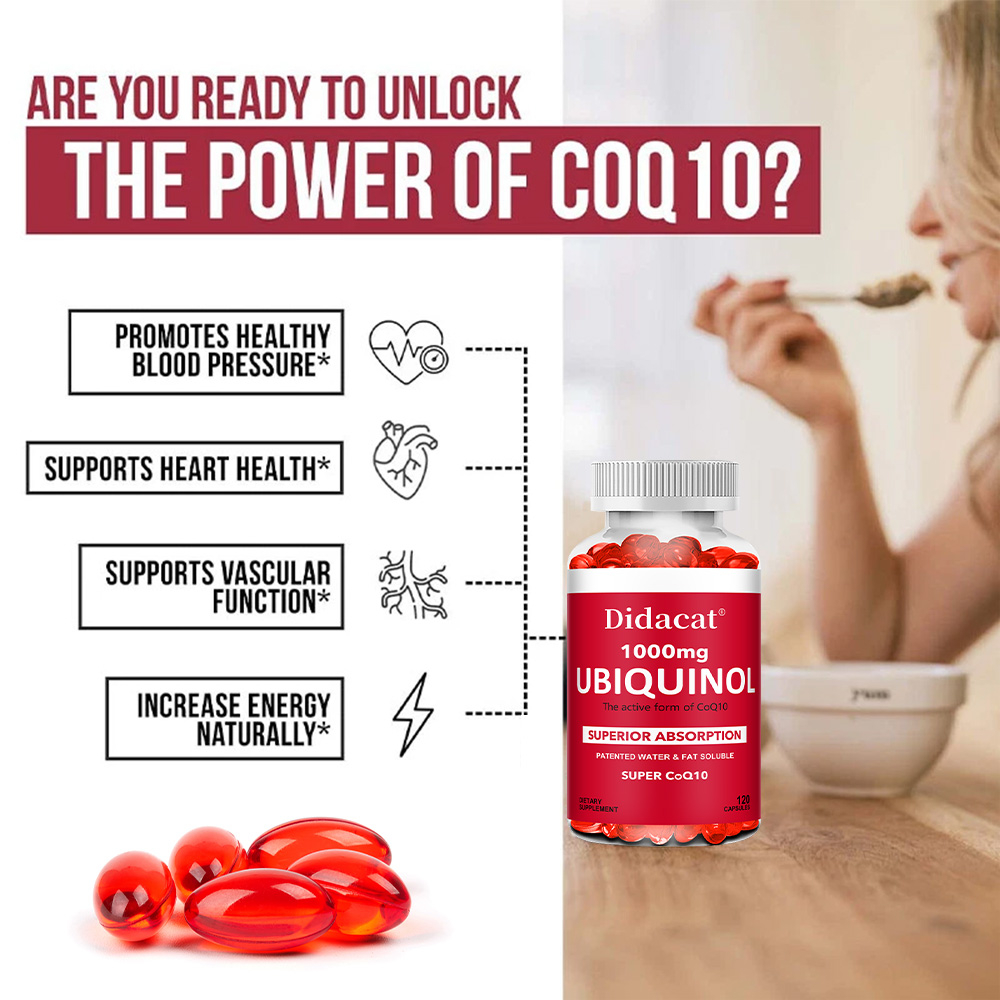 Ubiquinol CoQ10 1000mg Softgel - đánh giá và giá Coq10 Ubiquinol Softgel