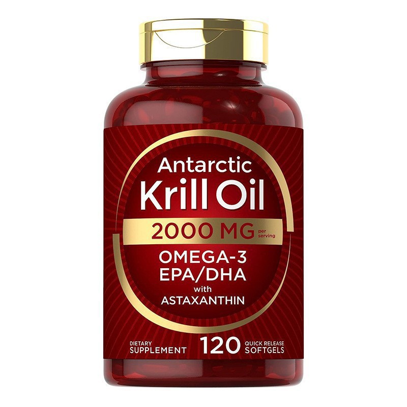 Krill oil soft capsules supple - đánh giá và giá Fitness With Nutrition